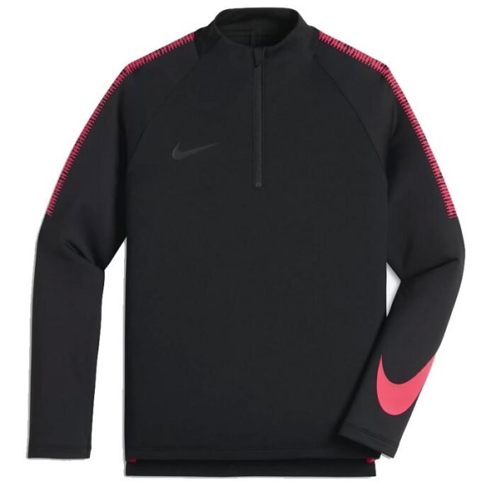 Nike Dry Squad Dril Top Junior 859292-017 Futbol Sweatshirt ile Spor Tarzı - Görsel 2