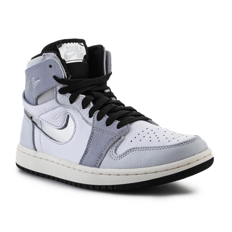 Nike Air Jordan 1 Zoom CMFT 2 FJ4652 100 Beyaz Metalik Gumu Siyah Tryoshop