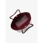 Çanta - Michael Kors 35F4G2VT7T-OXBLOOD Deri El Çantası - Güçlü ve Sofistike Tasarım - Görsel 2