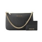 Çanta - Michael Kors Siyah Kanvas Kadın El Çantası 35S2GGZD6L - Modern Siyah Kanvas Çanta - Ana Görsel