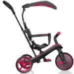 Globber New Red Explorer Trike 4in1 - Çocuklar İçin Eğlenceli Araç - Görsel 2