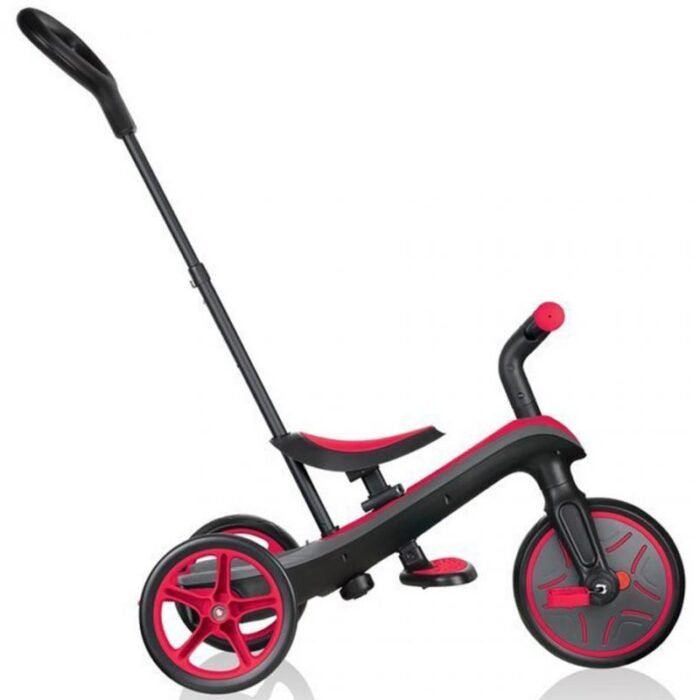 Globber New Red Explorer Trike 4in1 - Çocuklar İçin Eğlenceli Araç - Görsel 3
