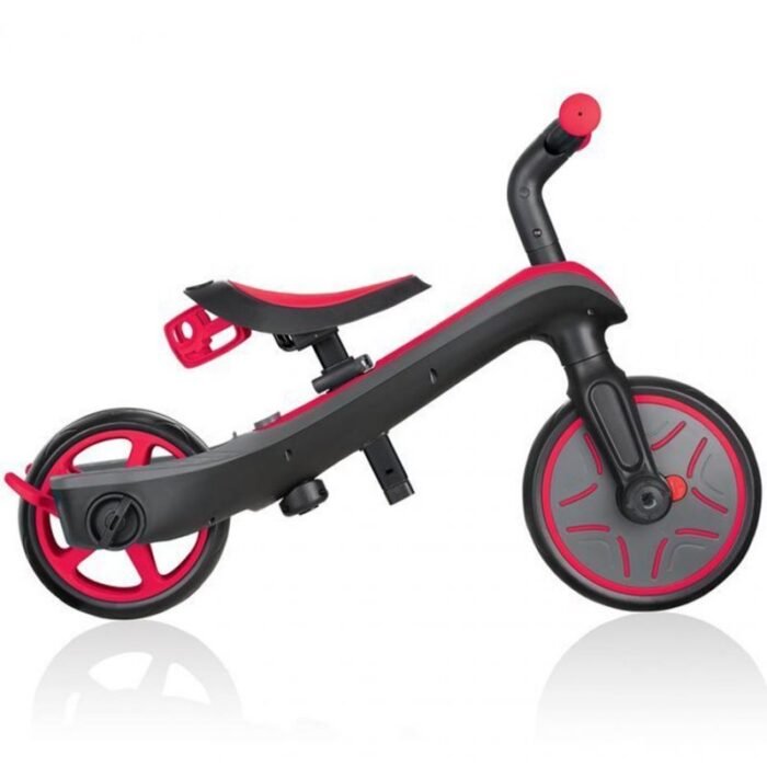 Globber New Red Explorer Trike 4in1 - Çocuklar İçin Eğlenceli Araç - Görsel 5