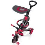 Globber New Red Explorer Trike 4in1 - Çocuklar İçin Eğlenceli Araç - Görsel 7