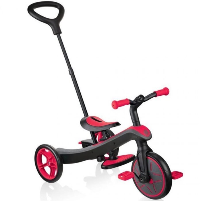 Globber New Red Explorer Trike 4in1 - Çocuklar İçin Eğlenceli Araç - Görsel 8