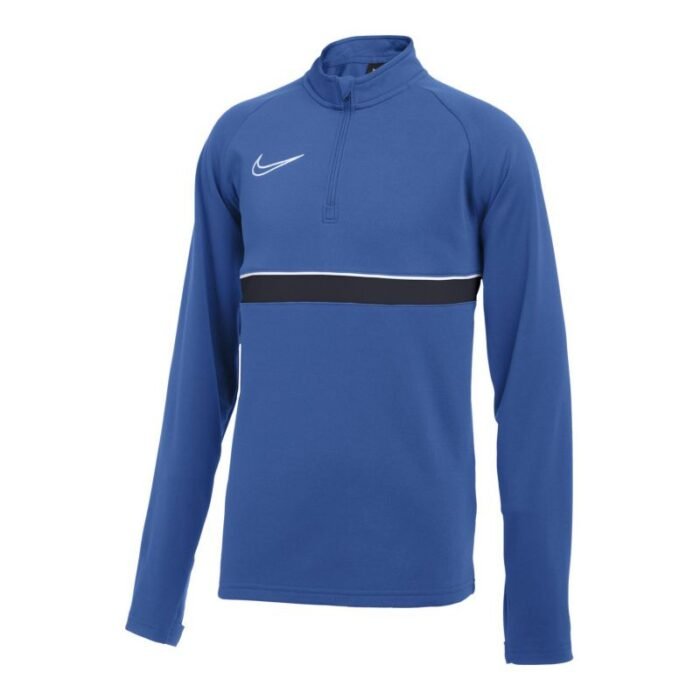 Erkek Çocuk - Nike Dri-FIT Academy 21 Drill Top Jr Çocuk Sweatshirt - Mavi CW6112-463 - Ana Görsel