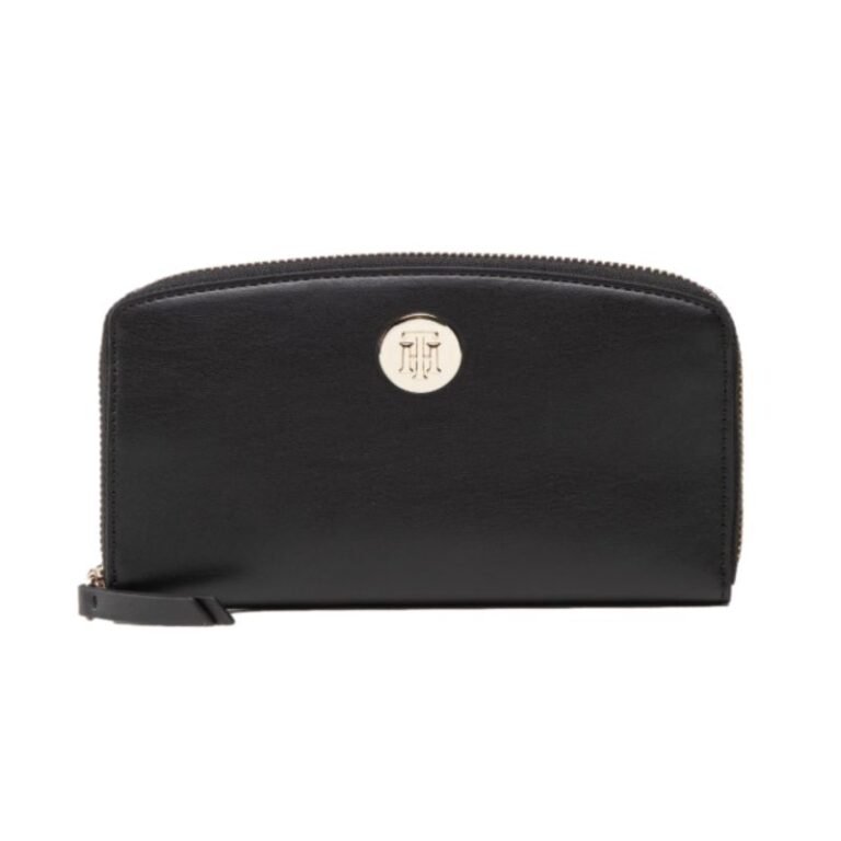 Çanta - Tommy Hilfiger Chic Large W Deri Cüzdan AW0AW13649 - Modern Şık Cüzdan - Ana Görsel