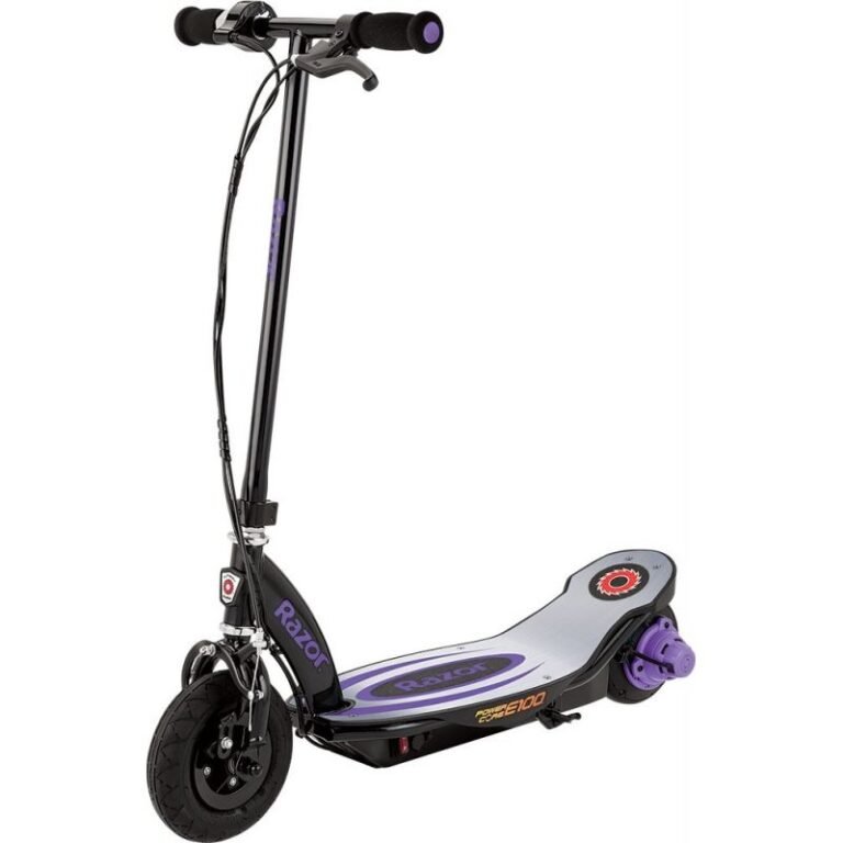 Çocuk - Razor Electric Scooter E100 PowerCore Purple ALU - Elektrikli Hız ve Performans - Ana Görsel