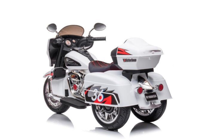 Çocuk - Goldwing NEL-R1800GS Beyaz Elektrikli Motor - Güçlü Sürüş Keyfi Sunan Motor - Görsel 5