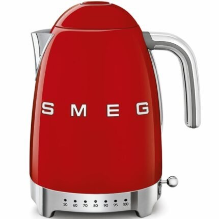 Ev ve Yaşam - Smeg 2400 W Kırmızı Paslanmaz Çelik Su Isıtıcısı 1,7 L - Hızlı Su Isıtma Cihazı - Ana Görsel