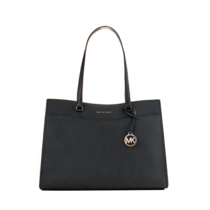 Çanta - Michael Kors 35F4STVT9B Siyah Omuz Çantası - Günlük Kullanım İçin - Ana Görsel