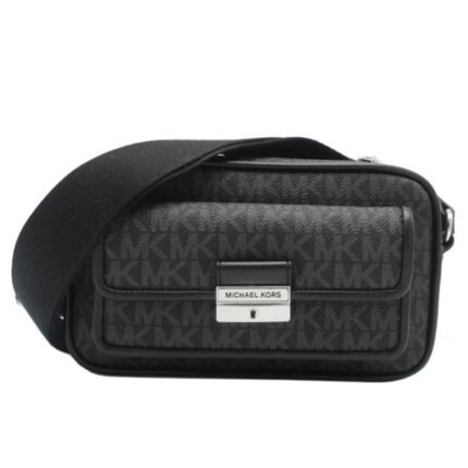 Michael Kors BRADSHAW Omuz Çantası – Siyah (20 x 12 x 8 cm)