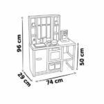 Çocuk - Smoby Mutfak Seti 32 Parça 96x74x29 cm Eğlenceli Oyun İmkanları - Görsel 4