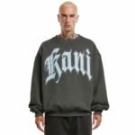 Ev ve Yaşam - Karl Kani Inside Out Erkek Crew Sweatshirt - Rahat Konforlu Erkek Üstü - Görsel 3