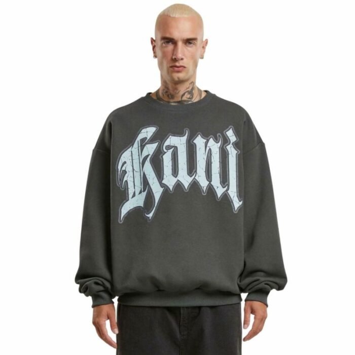 Ev ve Yaşam - Karl Kani Inside Out Erkek Crew Sweatshirt - Rahat Konforlu Erkek Üstü - Görsel 3