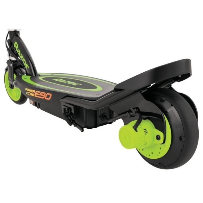 Çocuk - Razor E90 Power Core Siyah Yeşil Elektrikli Scooter ile Dinamik Performans - Görsel 3