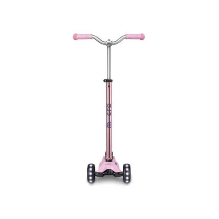Çocuk - Maxi Micro Deluxe Pro LED Pembe Elektrikli Scooter ile Eğlenceli Yolculuk - Ana Görsel