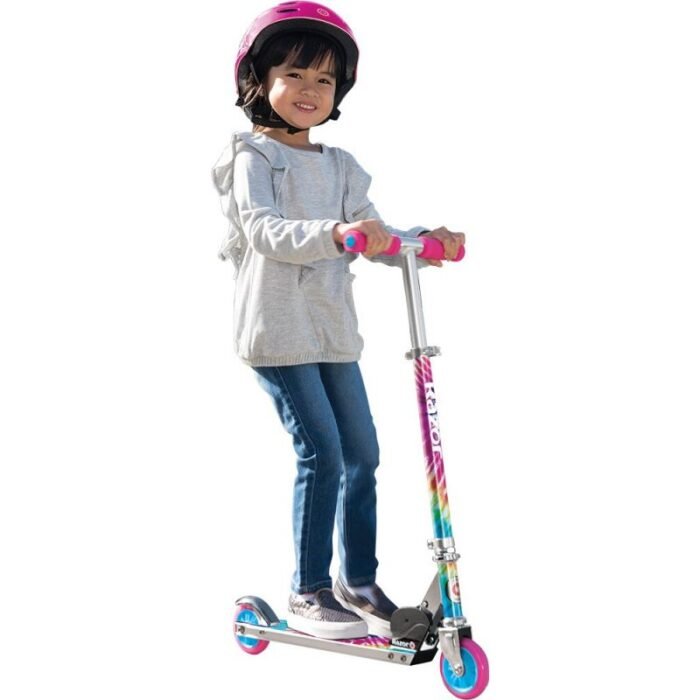 Çocuk - Razor A Tie-Dye Çocuk Scooter - Eğlenceli Keyifli Çocuk Scooter - Görsel 6