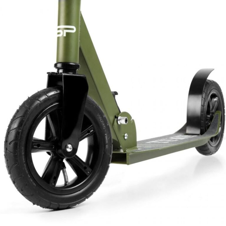 Çocuk - Spokey Tunk Siyah Yeşil Scooter 200 927051 ile Şık ve Kullanışlı Tasarım - Görsel 2