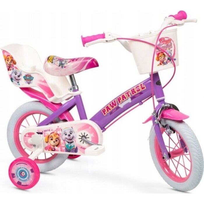 Çocuk - 12 İnç Paw Patrol Mor Çocuk Bisikleti Toimsa 1280 ile Eğlenceli Sürüş Keyfi - Ana Görsel