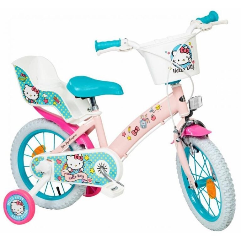 Çocuk - Hello Kitty 14 İnç Çocuk Bisikleti TOIMSA 1449 ile Eğlenceli Sürüş - Ana Görsel