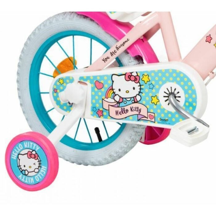 Çocuk - Hello Kitty 14 İnç Çocuk Bisikleti TOIMSA 1449 ile Eğlenceli Sürüş - Görsel 3