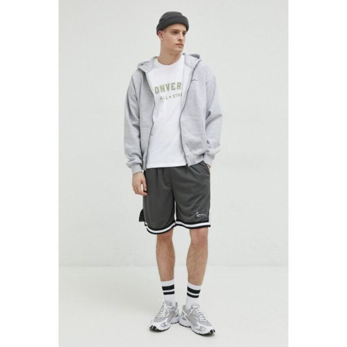 Ev ve Yaşam - Karl Kani Chest Signature Essential Zip Hoodie Erkek Sweatshirt - Görsel 3