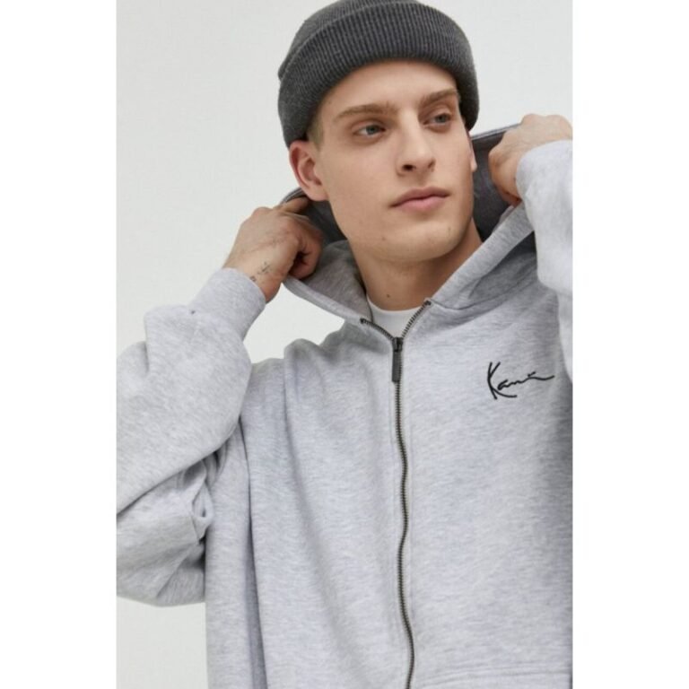 Ev ve Yaşam - Karl Kani Chest Signature Essential Zip Hoodie Erkek Sweatshirt - Görsel 2