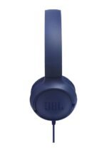 JBL Tune 500 Mikrofonlu Kulak Üstü Kulaklık (Distribütör Garantili) Mavi - Görsel 2
