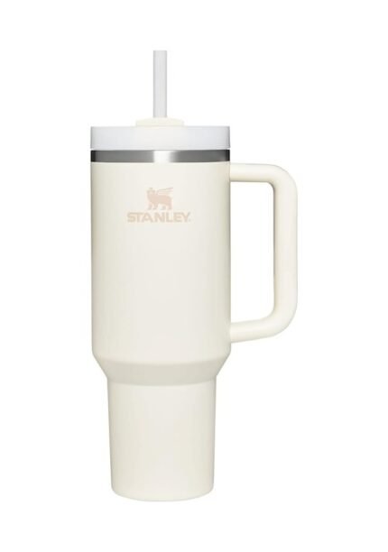 Stanley Quencher Pipetli Paslanmaz Çelik Vakum Yalıtımlı Termos Bardak 1.18 L - Bej