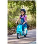 Çocuk - Razor MX125 Dirt Rocket Motosiklet Retro Stil Mavi - Macera Dolu Sürüş - Görsel 3