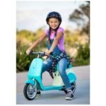 Çocuk - Razor MX125 Dirt Rocket Motosiklet Retro Stil Mavi - Macera Dolu Sürüş - Görsel 2