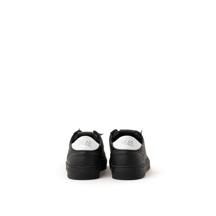 P448 Siyah Deri Sneaker 2