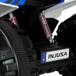 Çocuk - Injusa Rage 12V Elektrikli ATV Mavi Beyaz - Eğlenceli Dört Teker Sürüş - Görsel 3