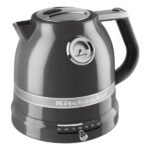 Ev ve Yaşam - KitchenAid 5KEK1522EMS Gri Paslanmaz Çelik Su Isıtıcı 1,5 L, 2400 W - Görsel 2