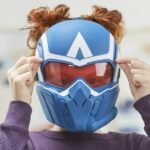 Çocuk - Hasbro Captain America Çocuk Maskesi - Eğlenceli Oyun Aksesuarı - Görsel 5