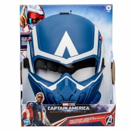 Çocuk - Hasbro Captain America Çocuk Maskesi - Eğlenceli Oyun Aksesuarı - Ana Görsel