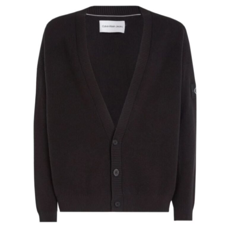 Erkek - Calvin Klein Siyah Pamuklu Kazak Sweatshirts (Erkek, Black) - Ana Görsel