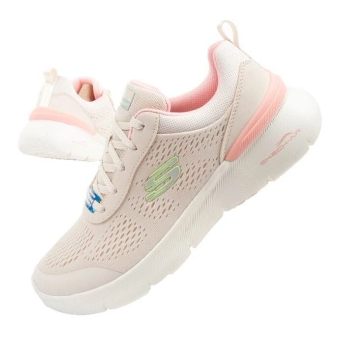 Ayakkabılar - Skechers Air Dynamight 20 Kadın Spor Ayakkabı - Bej ve Pembe Seçenekler - Ana Görsel