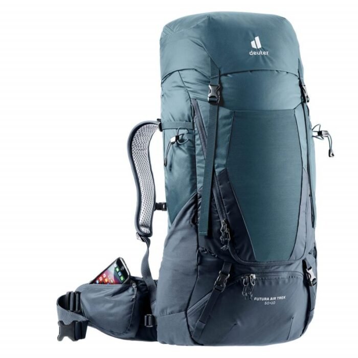 Çanta - Deuter Futura Air Trek 5010 Trekking Çantası - Geniş ve Rahat Trekking Çantası - Görsel 6