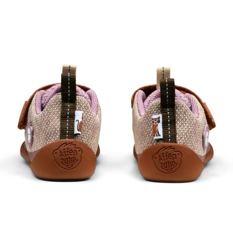 Ayakkabılar - Affenzahn Sneaker Knit Happy Cat Jr 00397-70093 Çocuk Ayakkabısı - Eğlenceli Rahat - Görsel 2