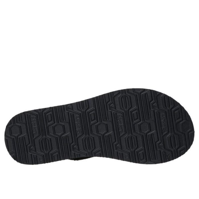 Ayakkabılar - Skechers Meditation Sandalet - Glamorous Muse Siyah Kadın Sandalet - Görsel 5