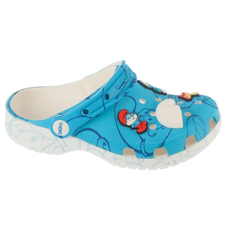Ayakkabılar - Crocs Classic Smurfs Clog Jr Çocuk Terlik 210821-90H - Ana Görsel