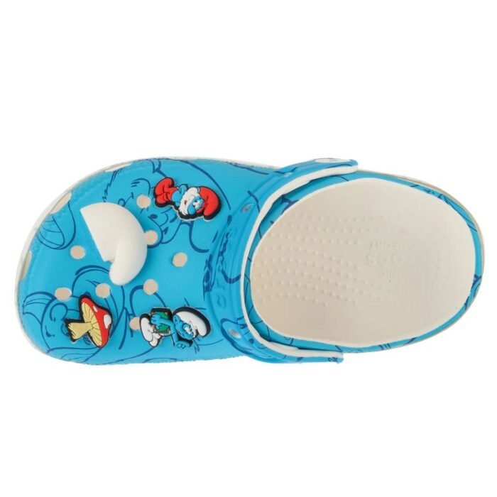 Ayakkabılar - Crocs Classic Smurfs Clog Jr Çocuk Terlik 210821-90H - Görsel 3
