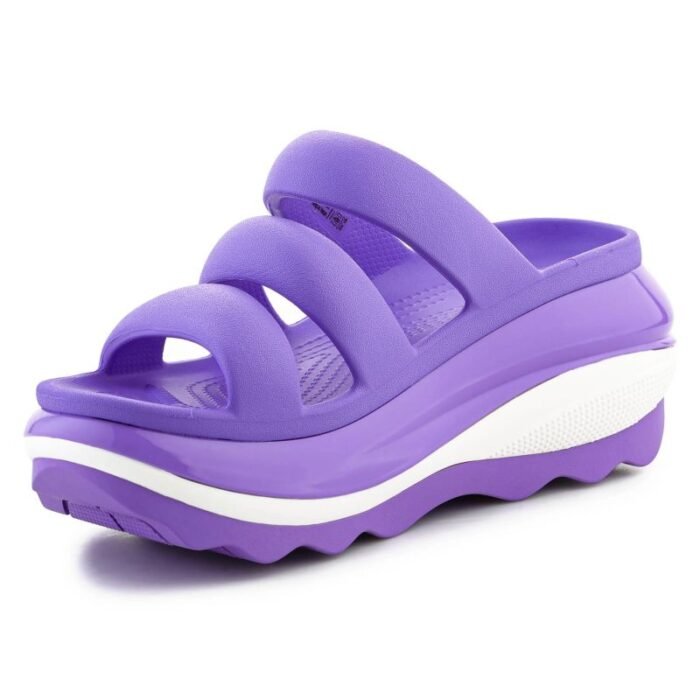 Ayakkabılar - Crocs Mega Crush Triple Strap Clogs 209842-5AJ - Görsel 4