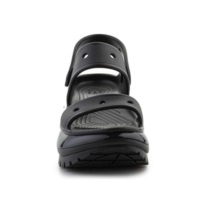 Ayakkabılar - Crocs Classic Mega Crush W 207989 Terlik Siyah - Görsel 4