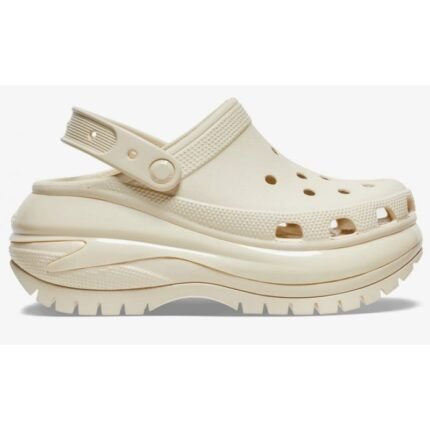 Ayakkabılar - Crocs Mega Crush Clog 207988 Bej - Ana Görsel