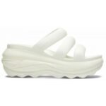 Ayakkabılar - Crocs Mega Crush Triple Strap Kadın Terlik Chalk Rengi - Ana Görsel
