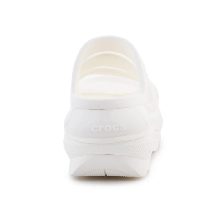 Ayakkabılar - Crocs Mega Crush Triple Strap Kadın Terlik Chalk Rengi - Görsel 3