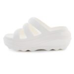 Ayakkabılar - Crocs Mega Crush Triple Strap Kadın Terlik Chalk Rengi - Görsel 2